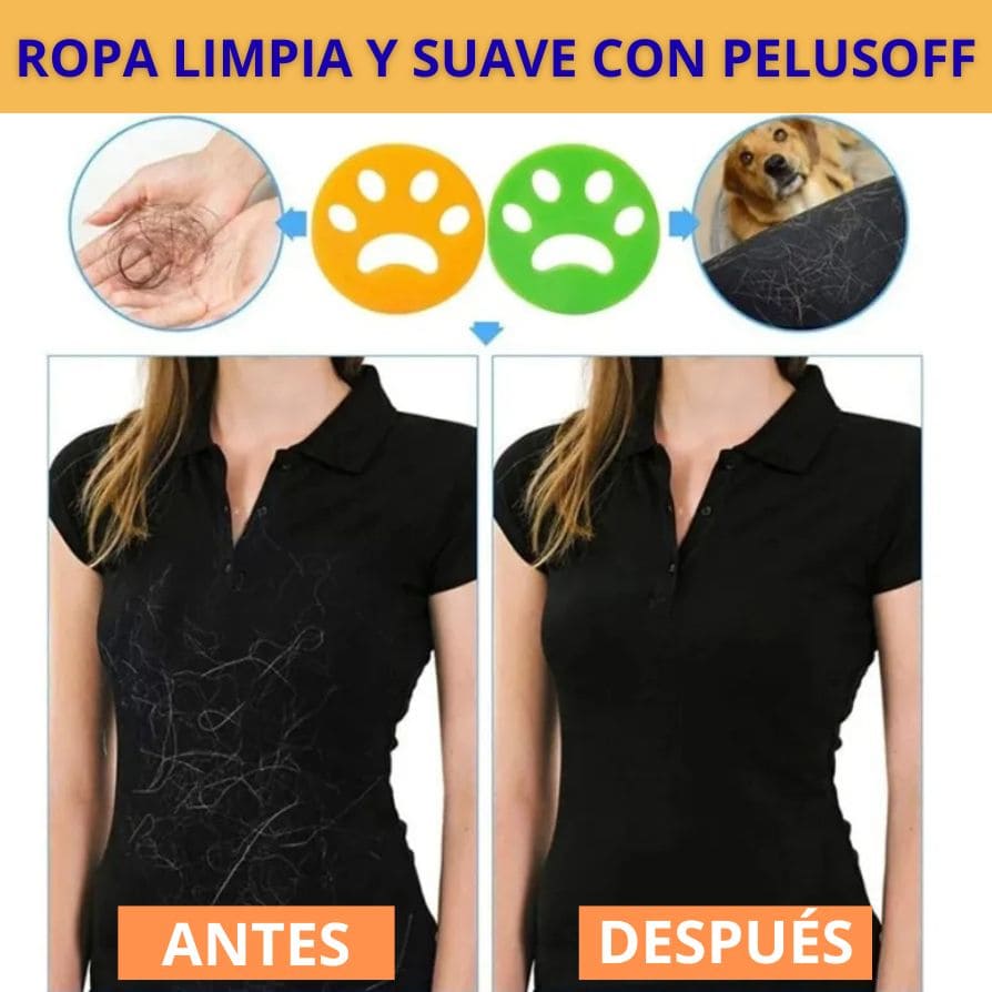 PelusOff® – Saca Pelusas para Lavadora