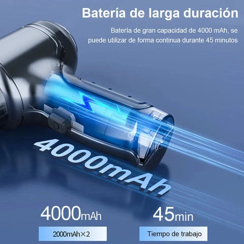 TurboDust Go™ – Elimina suciedad al instante sin cables