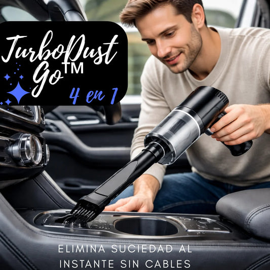TurboDust Go™ – Elimina suciedad al instante sin cables